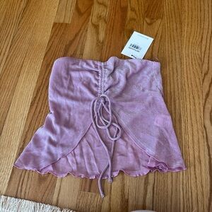 Hello Molly Pink Shimmer Tank Top